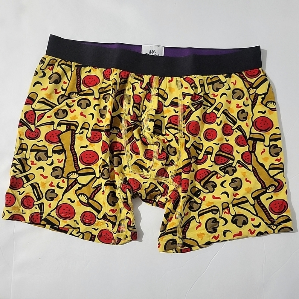 MeUndies Men's  Boxer Brief Pepperoni Pizza Size Small New no tags
